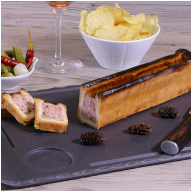 Pâté en croûte cocktail aux morilles - achat de viande en ligne