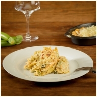 Gratin de ravioles courgette et tomate - achat de viande en ligne