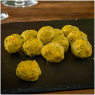 Falafels d'épinard et épices bio - achat de viande en ligne