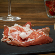 Chiffonnade de jambon Iberico - achat de viande en ligne