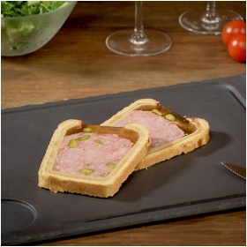 Pâté en croûte pistaché - vente de viande en ligne